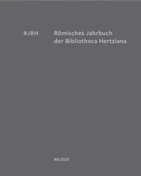 Michalsky / Weddigen |  Römisches Jahrbuch der Bibliotheca Hertziana | Buch |  Sack Fachmedien