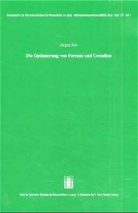 Jost |  Die Optimierung von Formen und Gestalten | Buch |  Sack Fachmedien
