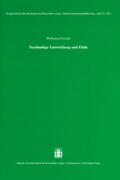 Fritsche |  Nachhaltige Entwicklung und Ethik | Buch |  Sack Fachmedien