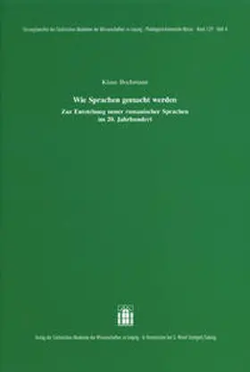 Bochmann |  Wie Sprachen gemacht werden | Buch |  Sack Fachmedien