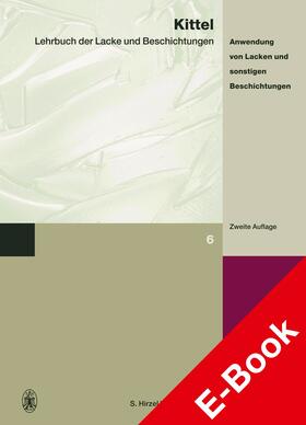Kittel / Streitberger | Lehrbuch der Lacke und Beschichtungen | E-Book | sack.de