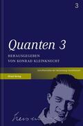 Kleinknecht |  Quanten 3 | Buch |  Sack Fachmedien