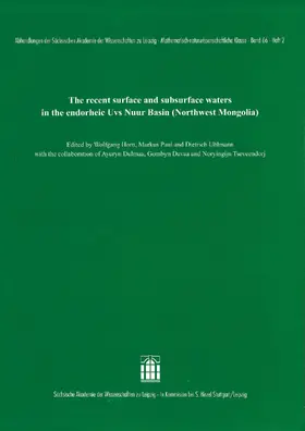 Horn / Paul / Uhlmann |  The recent surface and subsurface waters in the endorheic Uvs Nuur Basin (Northwest Mongolia) | Buch |  Sack Fachmedien