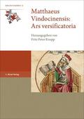 Knapp |  Matthaeus Vindocinensis: Ars versificatoria | Buch |  Sack Fachmedien