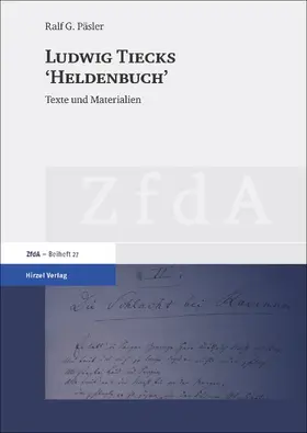 Päsler |  Ludwig Tiecks "Heldenbuch" | eBook | Sack Fachmedien