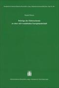 Holze |  Beiträge der Elektrochemie zu einer sich wandelnden Energielandschaft | Buch |  Sack Fachmedien