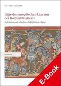 Knapp |  Blüte der europäischen Literatur des Hochmittelalters 1 | eBook | Sack Fachmedien