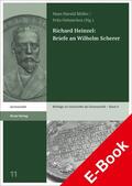 Müller / Oehmichen |  Richard Heinzel: Briefe an Wilhelm Scherer | eBook | Sack Fachmedien