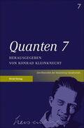 Kleinknecht |  Quanten 7 | Buch |  Sack Fachmedien