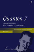 Kleinknecht |  Quanten 7 | eBook | Sack Fachmedien