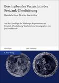 Heinzle |  Beschreibendes Verzeichnis der Freidank-Überlieferung | Buch |  Sack Fachmedien