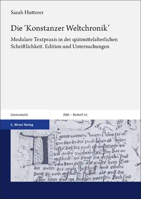 Hutterer |  Die 'Konstanzer Weltchronik' | Buch |  Sack Fachmedien