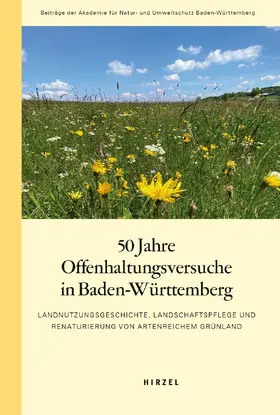 Poschlod | 50 Jahre Offenhaltungsversuche in Baden-Württemberg | E-Book | sack.de