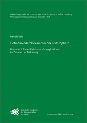 Fulda |  "Hofmann oder Vorkämpfer der "philosophes"? | Buch |  Sack Fachmedien