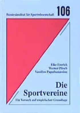 Emrich / Pitsch / Papathanassiou |  Die Sportvereine | Buch |  Sack Fachmedien