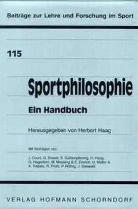 Haag |  Sportphilosophie - Ein Handbuch | Buch |  Sack Fachmedien
