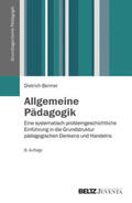 Benner |  Allgemeine Pädagogik | Buch |  Sack Fachmedien