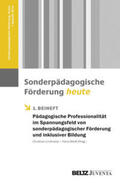 Lindmeier / Weiß |  Pädagogische Professionalität im Spannungsfeld von sonderpädagogischer Förderung und inklusiver Bildung | Buch |  Sack Fachmedien