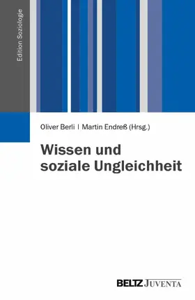 Berli / Endreß |  Wissen und soziale Ungleichheit | eBook | Sack Fachmedien