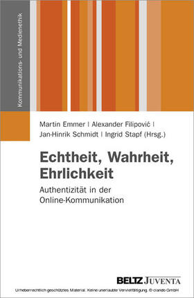 Emmer / Filipovic / Schmidt | Echtheit, Wahrheit, Ehrlichkeit | E-Book | sack.de