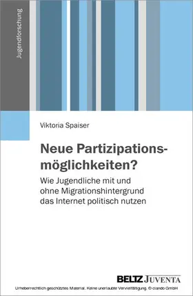 Spaiser |  Neue Partizipationsmöglichkeiten? | eBook | Sack Fachmedien