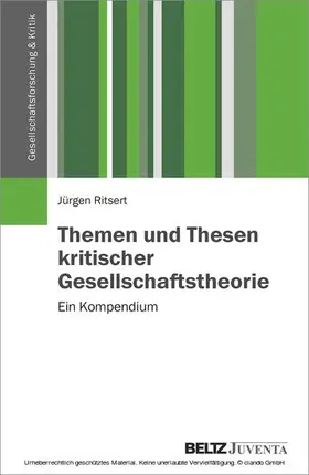 Ritsert | Themen und Thesen kritischer Gesellschaftstheorie | E-Book | www.sack.de