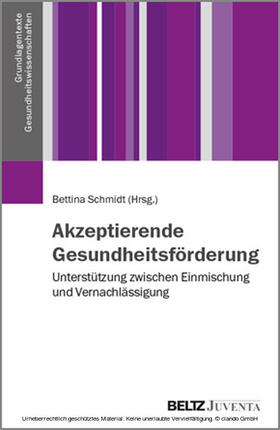 Schmidt | Akzeptierende Gesundheitsförderung | E-Book | sack.de