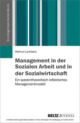 Lambers | Management in der Sozialen Arbeit und in der Sozialwirtschaft | E-Book | www.sack.de