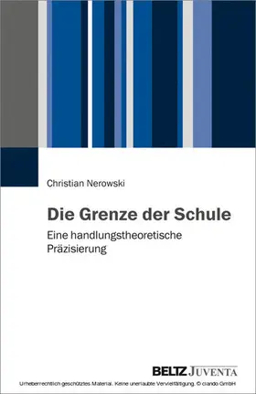 Nerowski |  Die Grenze der Schule | eBook | Sack Fachmedien