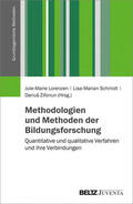 Zifonun / Schmidt / Lorenzen |  Methodologien und Methoden der Bildungsforschung | eBook | Sack Fachmedien