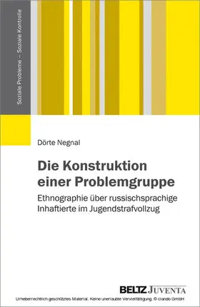 Negnal |  Die Konstruktion einer Problemgruppe | eBook | Sack Fachmedien