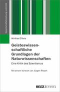 D'Avis |  Geisteswissenschaftliche Grundlagen der Naturwissenschaften | eBook | Sack Fachmedien