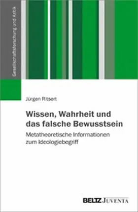 Ritsert | Wissen, Wahrheit und das falsche Bewusstsein | E-Book | www.sack.de
