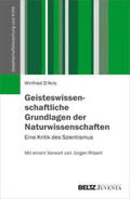 D'Avis |  Geisteswissenschaftliche Grundlagen der Naturwissenschaften | Buch |  Sack Fachmedien