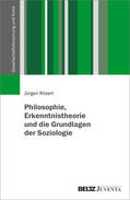 Ritsert |  Philosophie, Erkenntnistheorie und die Grundlagen der Soziologie | Buch |  Sack Fachmedien