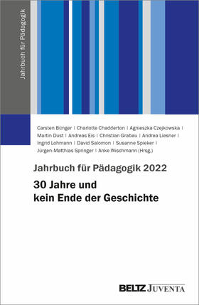Bünger / Chadderton / Czejkowska |  Jahrbuch für Pädagogik 2022 | Buch |  Sack Fachmedien