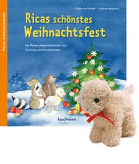 Mauder |  Ricas schönstes Weihnachtsfest mit Stoffschaf | Buch |  Sack Fachmedien