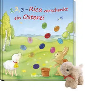 Wilhelm |  1, 2, 3 - Rica verschenkt ein Osterei mit Stoffschaf | Buch |  Sack Fachmedien