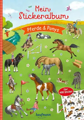 Kamlah |  Mein Stickeralbum Pferde & Ponys | Buch |  Sack Fachmedien