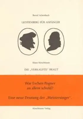 Achenbach / Kirschbaum |  Lichtenberg für Anfänger /Die verkaufte Braut | Buch |  Sack Fachmedien