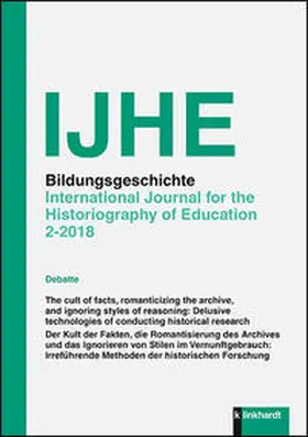 Fuchs / Horlacher / Tröhler |  IJHE Bildungsgeschichte - International Journal for the Historiography of Education | Buch |  Sack Fachmedien