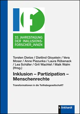 Dietze / Gloystein / Moser |  Inklusion – Partizipation – Menschenrechte | Buch |  Sack Fachmedien