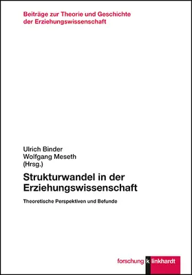 Binder / Meseth |  Strukturwandel in der Erziehungswissenschaft | Buch |  Sack Fachmedien