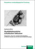 Wirtz |  Qualitätsbausteine schulischer Inklusion | Buch |  Sack Fachmedien