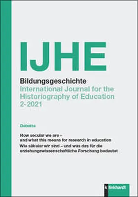 Fuchs / Horlacher / Tröhler |  IJHE Bildungsgeschichte | Buch |  Sack Fachmedien
