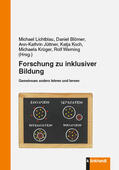 Lichtblau / Blömer / Jüttner |  Forschung zu inklusiver Bildung | eBook | Sack Fachmedien