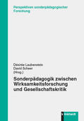 Laubenstein / Scheer |  Sonderpädagogik zwischen Wirksamkeitsforschung und Gesellschaftskritik | eBook | Sack Fachmedien