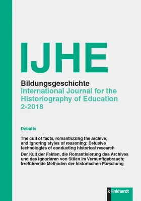 Fuchs / Horlacher / Tröhler |  IJHE Bildungsgeschichte - International Journal for the Historiography of Education | eBook | Sack Fachmedien