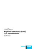 Trescher |  Kognitive Beeinträchtigung und Barrierefreiheit | eBook | Sack Fachmedien