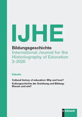 Fuchs / Horlacher / Tröhler |  IJHE Bildungsgeschichte | eBook | Sack Fachmedien